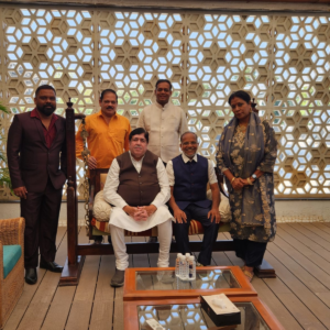 Meeting with Sri. Dileep Sanghani Chairman of IFFCO and Former Minister
